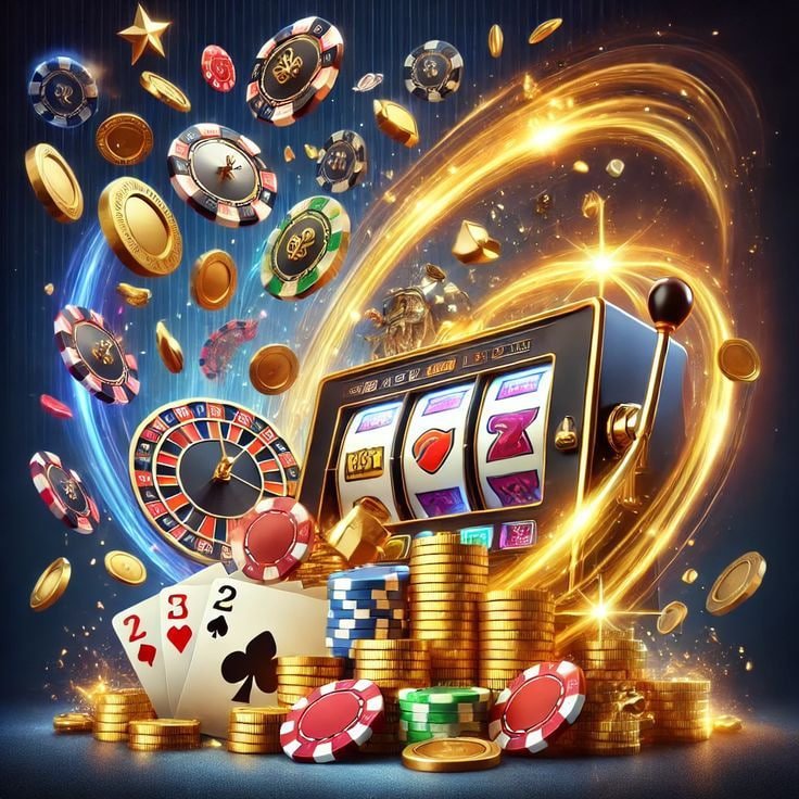 Ilustrasi permainan Bingo online modern di naga404